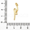Brass Micro Pave Cubic Zirconia Pendants KK-P308-42G-3