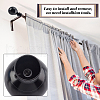 Gorgecraft 2Pcs Iron Round Curtain Rod Finials FIND-GF0002-96A-4