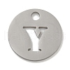 Non-Tarnish 304 Stainless Steel Pendants STAS-F233-M-P01-A-Y-1