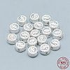 Feng Shui 925 Sterling Silver Beads STER-T002-70S-3
