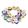 Handmade Porcelain Bead Strands PORC-N011-07-2