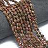 Natural Rhodonite Beads Strands G-K389-B61-01-2