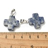 Natural & Synthetic Mixed Gemstone Pendants G-Z067-06P-01-5