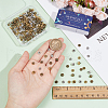 SUNNYCLUE 240Pcs 12 Styles Tibetan Style Alloy Spacer Beads TIBEB-SC0001-29-3