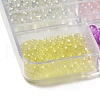 6 Color Glass Jewelry Beads GLAA-G091-03-4