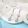 Mother's Day Jewellery Natural Pearl Dangle Earrings EJEW-MZ00120-02-2