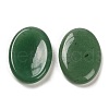 Mother's Day Gifts Natural Green Aventurine Oval Worry Stone G-R487-01G-2