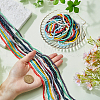 SUNNYCLUE 28 Starnds 14 Colors Electroplate Glass Beads Strands EGLA-SC0001-41-3
