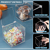 Transparent Acrylic Boxes Cover CON-WH0095-86A-4
