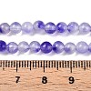 Dyed Natural White Jade Beads Strands G-T140-4mm-A09-5