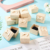 Square Cardboard Paper Ring Gift Storage Boxes CON-TAC0001-17F-5