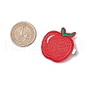 Cloth Apple Alligator Hair Clips PHAR-JH00127-3