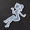 Lively Lady Shape Food Grade Silhouette Silicone Lollipop Molds DIY-D069-10-3