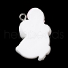 Cute Opaque Resin Pendants RESI-L038-07P-03-3