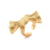 Brass Adjustable Cuff Open Rings for Women RJEW-Z097-03G-01-2