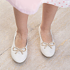 HOBBIESAY 12Pcs Alloy Crystal Rhinestone Bowknot Shoe Decorations FIND-HY0002-20-6