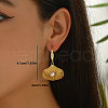 Minimalist Stainless Steel Dangle Earrings AU5981-3-2