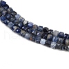 Natural Sodalite Beads Strands G-RM2025-D48-4x4mm-4