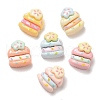 Opaque Resin Imitation Food Decoden Cabochons RESI-K027-12-2
