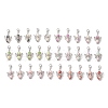 30Pcs 6 Colors Synthetic Turquoise Angel Pendant Decoration HJEW-JM02812-2