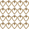 SUNNYCLUE 100Pcs Tibetan Style Alloy Charms FIND-SC0012-39AB-1