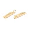 Brass Pendants KK-P217-08G-2