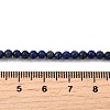 Natural Lapis Lazuli Beads Strands G-L621-B10-4mm-A-5