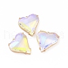 Brass Cubic Zirconia Pendants KK-A181-VF470-1-2