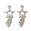Non-Tarnish 201 Stainless Steel Pendants STAS-A084-11P-1