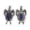 Natural Lapis Lazuli Faceted Big Pendants G-L524-04AS-03-2