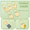 Acrylic Wine Glass Charms AJEW-GA00009-4