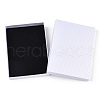 Rhombus Textured Cardboard Jewelry Boxes CBOX-T006-01F-1