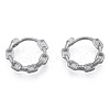Non-Tarnish 316 Surgical Stainless Steel Chain Shape Hoop Earrings for Men Women EJEW-N052-07-2