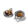 Natural Tiger Eye Pendants G-M405-06P-04-2