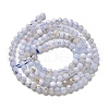 Natural Blue Lace Agate Beads Strands G-Z074-A01-01-3