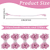 Cotton with Gypsum Artificial Flower Core for Hairpin Accessories DIY-WH20001-21C-2