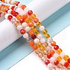 Glass Beads Strands X-GLAA-E036-09C-2