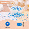 Opaque Glass Round Seed Beads GLAA-TAC0025-07A-05-11