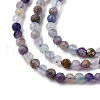 Natural Fluorite Beads Strands G-RM2025-A05-3mm-4