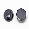 Synthetic Blue Goldstone Cabochons G-R415-14x10-34-2