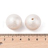 Plated ABS Plastic Beads OACR-B026-03-3