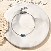 304 Stainless Steel  Link Bracelets for Women BJEW-Z087-02P-2