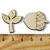 100Pcs Wood Cabochons WOOD-G020-08-3