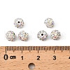 Polymer Clay Rhinestone Beads RB-H284-6MM-AB-3