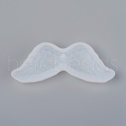 Angel Wing DIY Food Grade Silicone Molds AJEW-WH0022-31-1