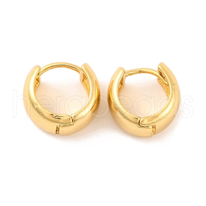 Brass Hoop Earrings for Women EJEW-U015-23G-02-1