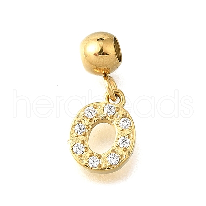 304 Stainless Steel Rhinstone Pendant STAS-H202-50G-O-1