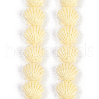 Synthetic Coral Dyed Carved Beads Strands CORA-K009-05A-01-1