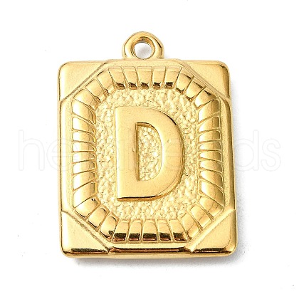 Ion Plating(IP) 304 Stainless Steel Pendants STAS-U033-01G-D-1