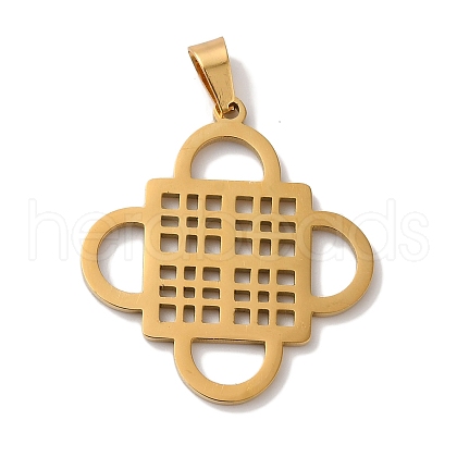 304 Stainless Steel Pendants STAS-U010-22G-1